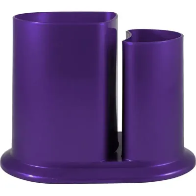 Porta Lapis Duo Lilas Plastico