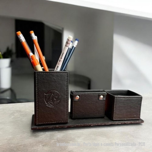 Porta Lapis E Caneta Personalizada