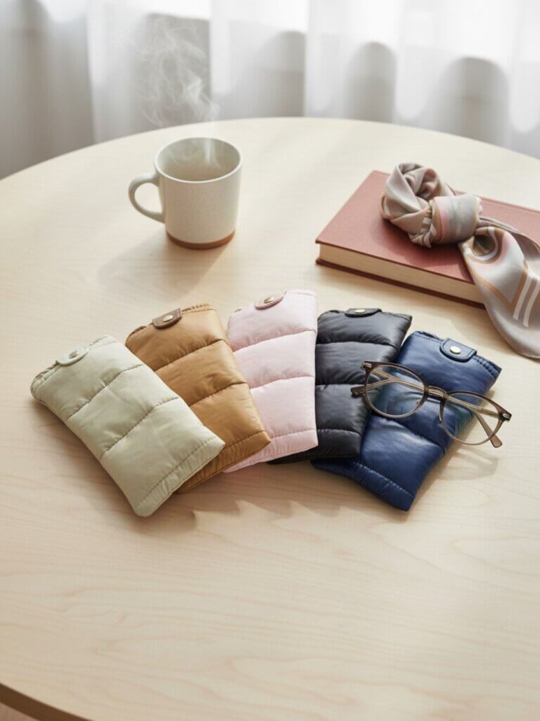 Porta Óculos Puffer – Cramby Presentes Personalizados