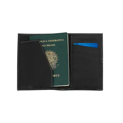 Porta Passaporte Possui Varias Divisorias