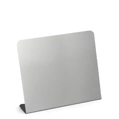 Porta-retrato de Metal Prata para Sublimação (Horizontal) - 15x20cm