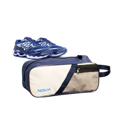 Porta Tenis Sapatos Com Bolso 33x15x14