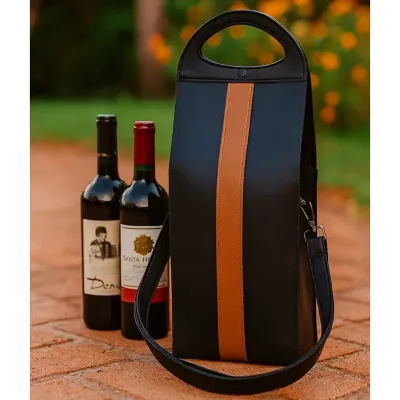 Porta Vinho Duplo 45x20x10cm