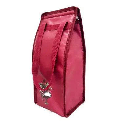 Porta vinho em nylon personalizado