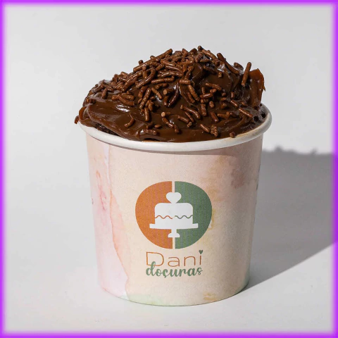 Pote de Papel personalizado 210ml
