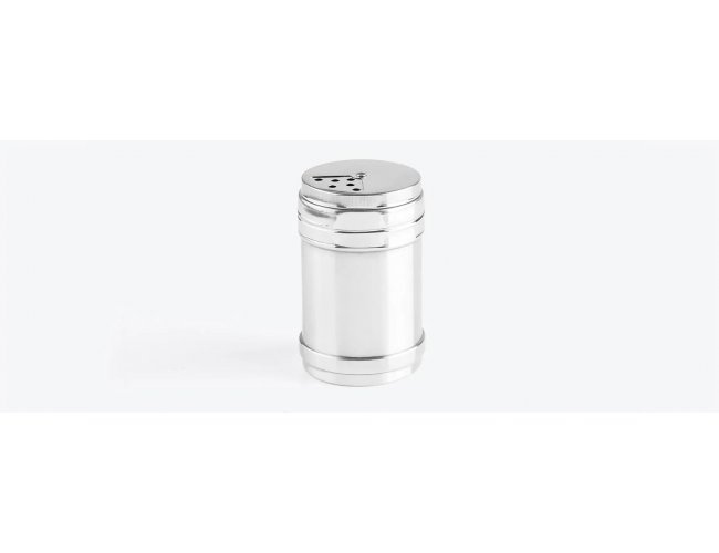 Pote Para Condimento Em Aço Inox - 11X6Cm