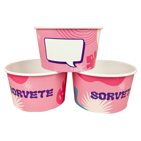 Pote Personalizado P/Sorvete 550ML- Arte 03