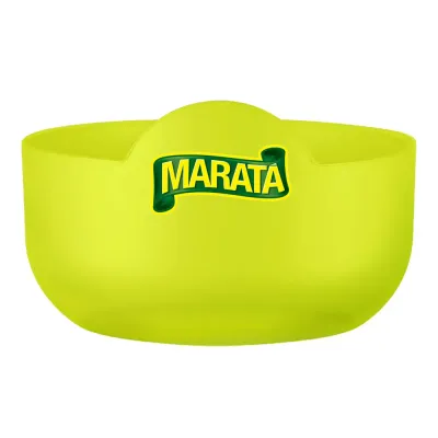 Pote Super Bowl Amarelo Neon 475ml Plastico Premium