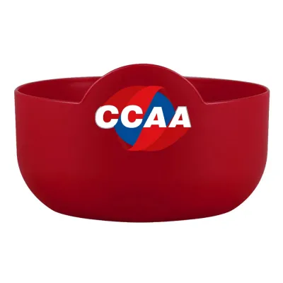 Pote Super Bowl Vermelho 475ml Plastico Premium