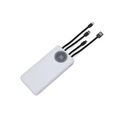 Power Bank 10.000mAh com Lanterna e Multissaídas - 1
