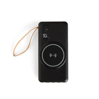 Power Bank 10000 Mah Com Cabos Integrados