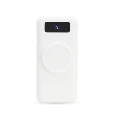 Power Bank 10000mah Com Carregamento Via Induc
