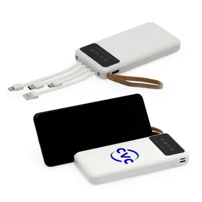 Power Bank 10000mah Com Lanterna e Multissaida