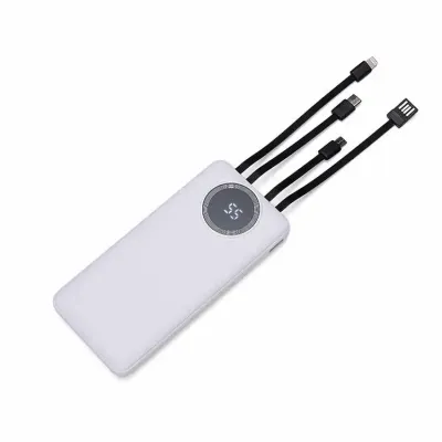 Power Bank 10000mah Com Lanterna e Multissaida