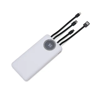 Power Bank 10000mah Com Lanterna e Multissaidas