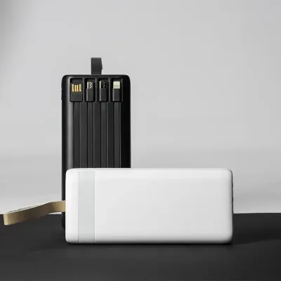 Power Bank 20000mah Com Lanterna e Multissaida