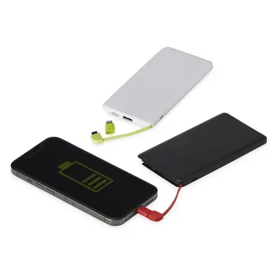 Power Bank 5000mah Com Indicador Led
