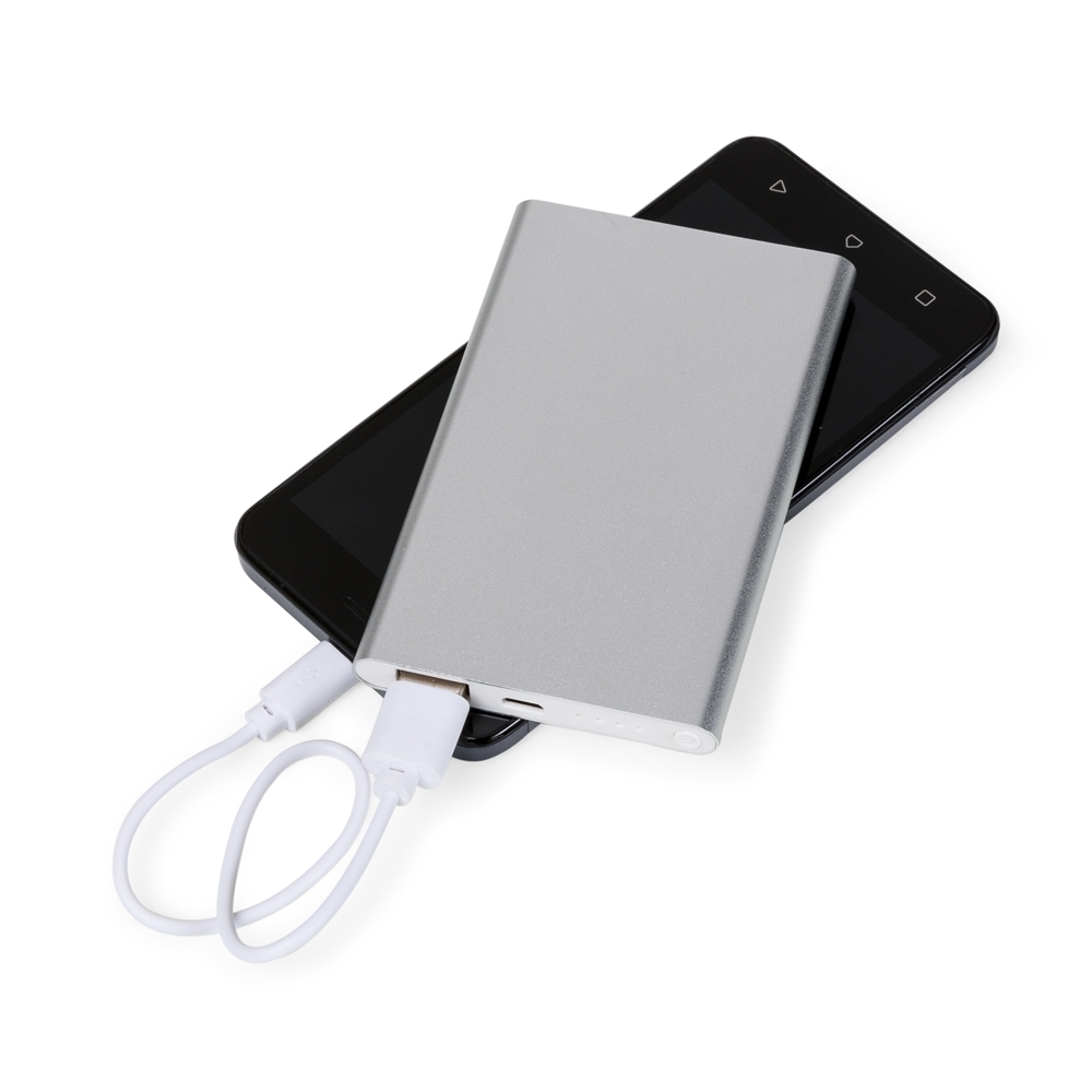 Power bank Metal com Indicador Led Personalizado — foto 3