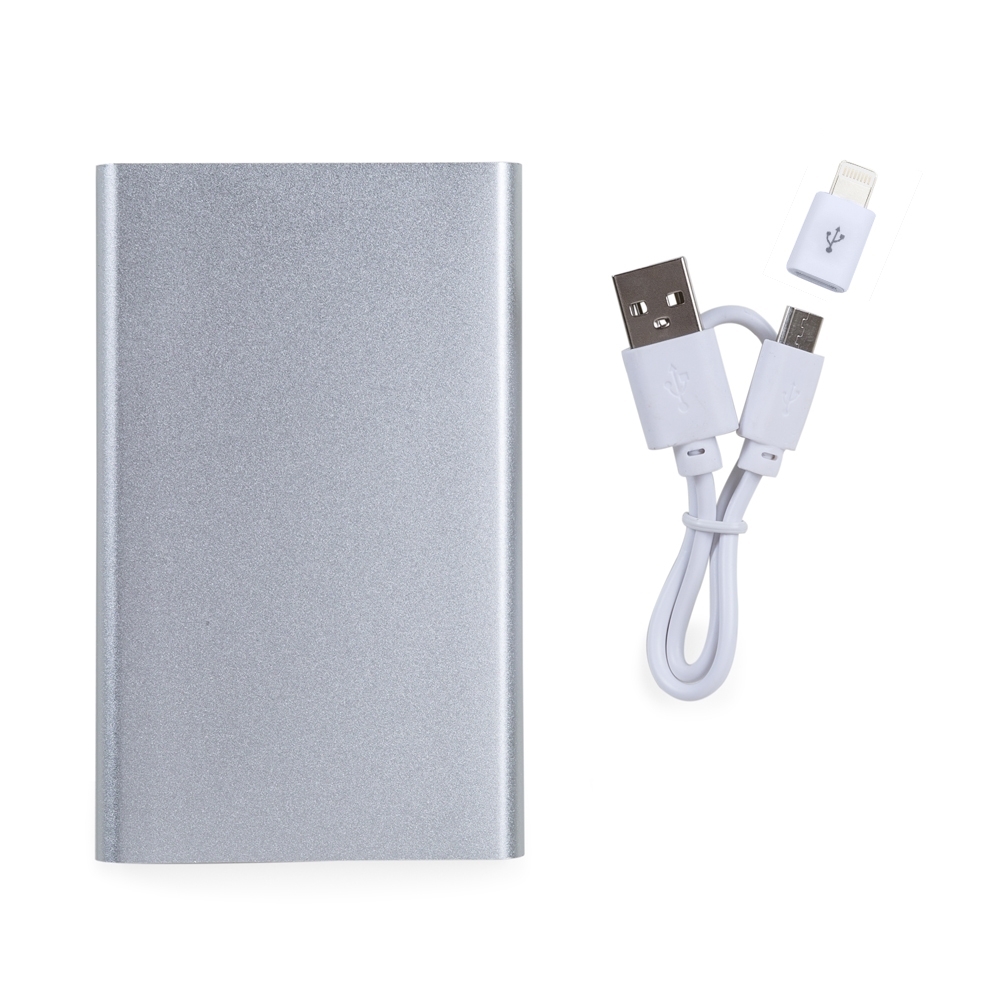 Power bank Metal com Indicador Led Personalizado — foto 4