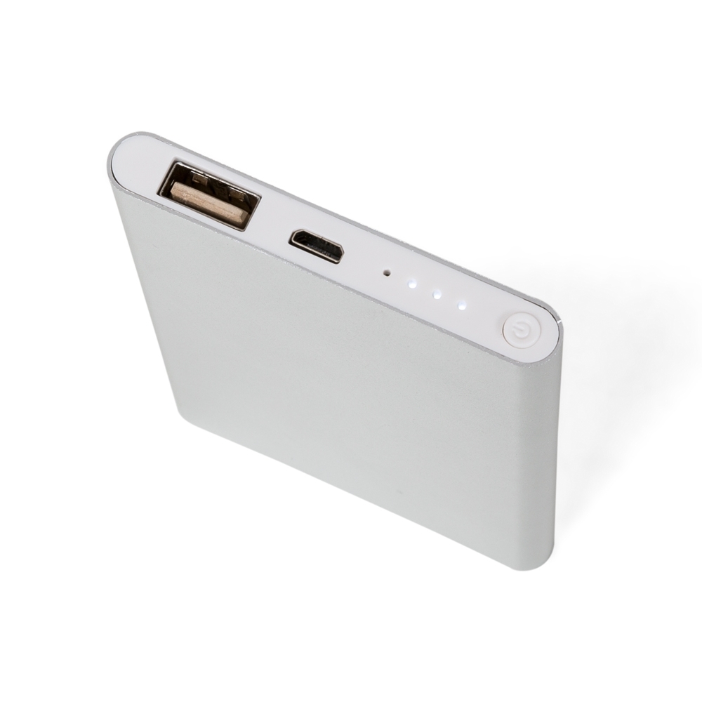 Power bank Metal com Indicador Led Personalizado — foto 5
