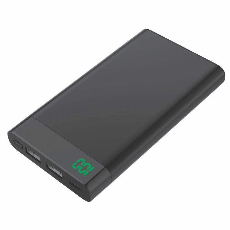 Power Bank Metal com Visor Digital