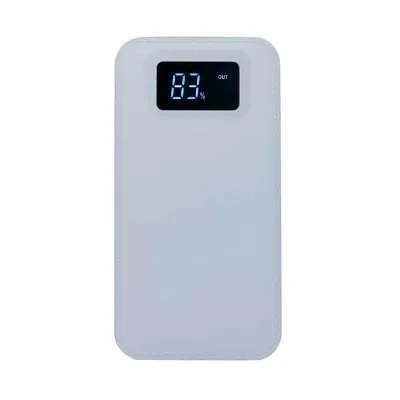 Power Bank Plastico Com Visor Digital