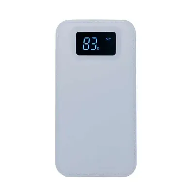 Power Bank Plastico Com Visor Digital