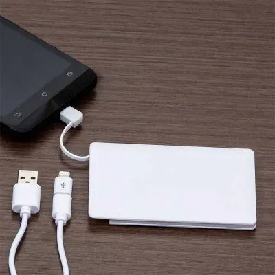 Power Bank Plastico Formato Cartao
