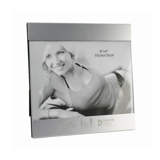 PR 0170 - Porta retrato personalizado 10×15 cm acabamento em metal e vidro