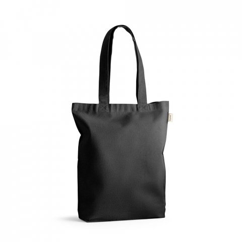 PRAGA. Sacola em algodão reciclado e poliéster reciclado 38x42cm Personalizada