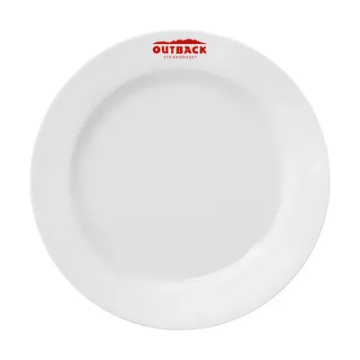 Prato de Porcelana Raso Capri