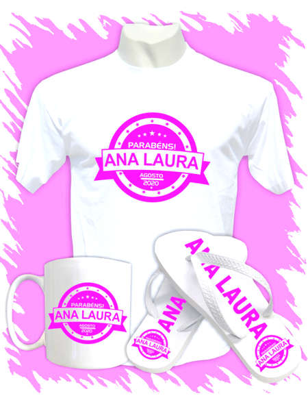 Presentes Personalizados Porto Alegre Caneca Chinelo Camiseta Impressão Colorida Customizados