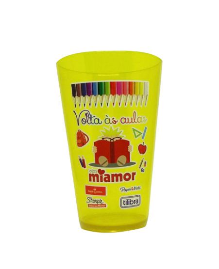 COPO COM CROMIA FRONTAL PERSONALIZADO