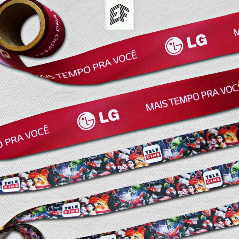 Fita personalizada com impressão digital Personalizada
