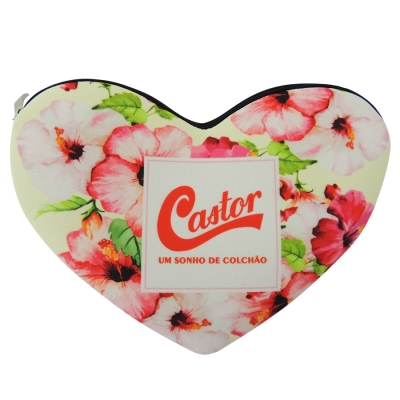 Necessaire Coração Personalizada