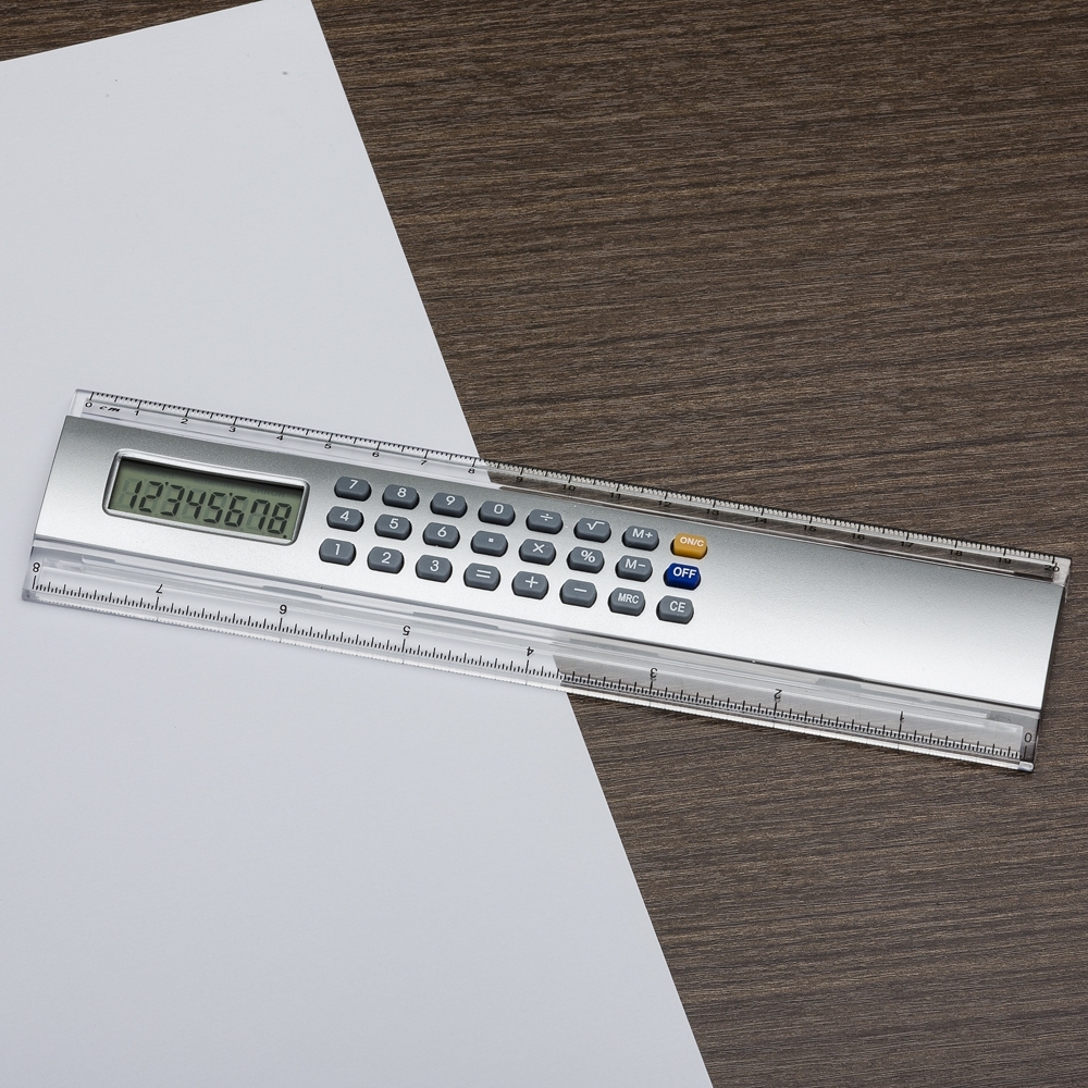 Régua 20cm com Calculadora Personalizada — foto 2