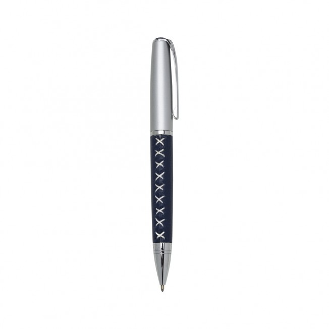 Caneta Metal com Couro Personalizada