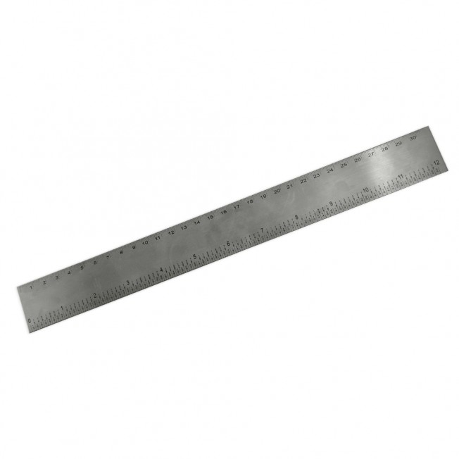 Régua 30cm Inox Personalizada