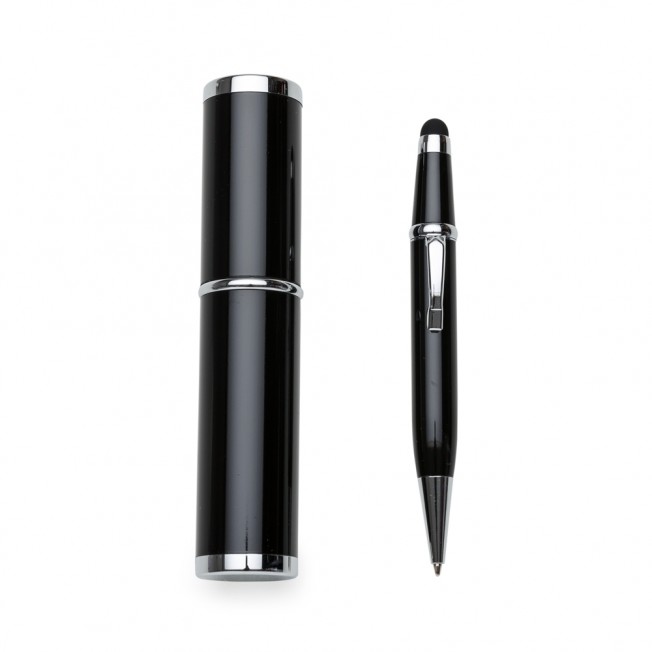 Mini Caneta Semi-Metal com Estojo Personalizada