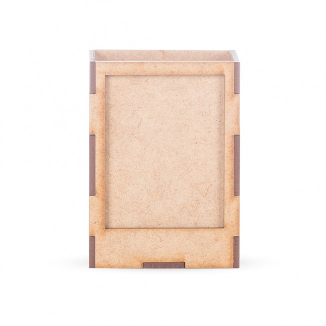 Porta Caneta MDF com Porta Foto Personalizado