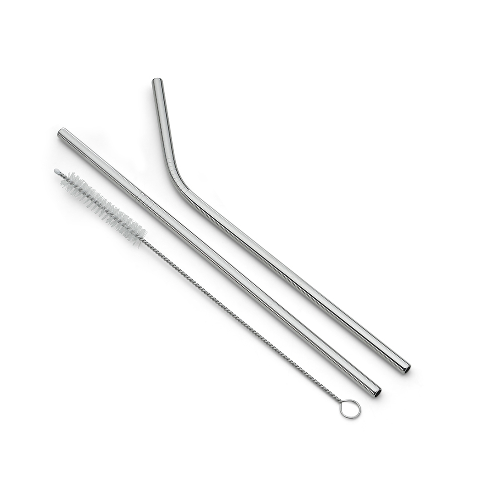Kit Canudos e Limpador Personalizado