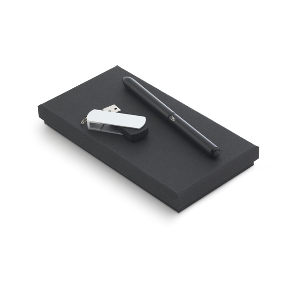 STORY. Conjunto esferográfica e pen drive Personalizado