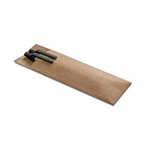 Conjunto Caneta e Lapiseira Kraft