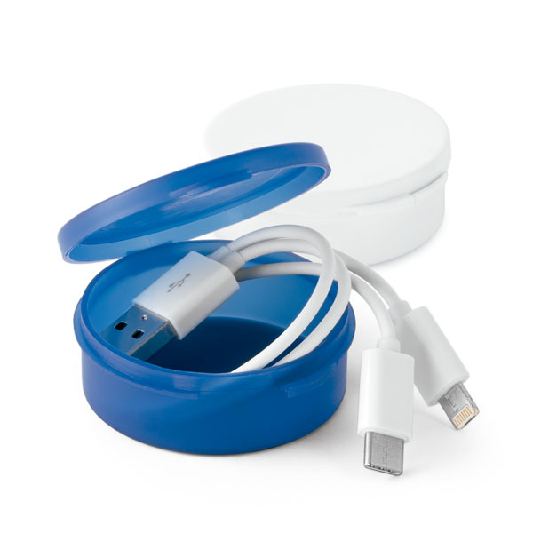 Cabo USB 3 em 1 Personalizado