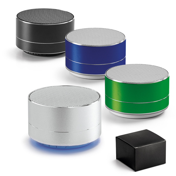 Caixa de som com microfone Personalizada