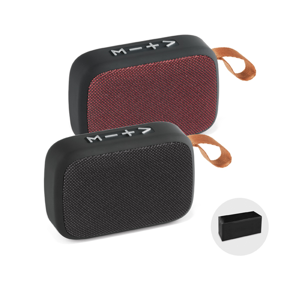Caixa de som com microfone Personalizada