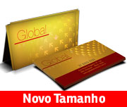 Cartões De Visita Papéis Especiais Em Gold Master 300g