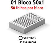 Blocos E Talões 50 Folhas Ap 56g