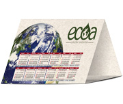 Calendário De Mesa Básico Reciclato