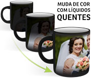 Canecas De Cerâmica Mágica Termosensível 325ml